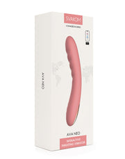 Svakom - Ava Neo - Stotende Vibrator - Thrusting Vibrator - Met App Control - Perzik Roze-laced-up.nl