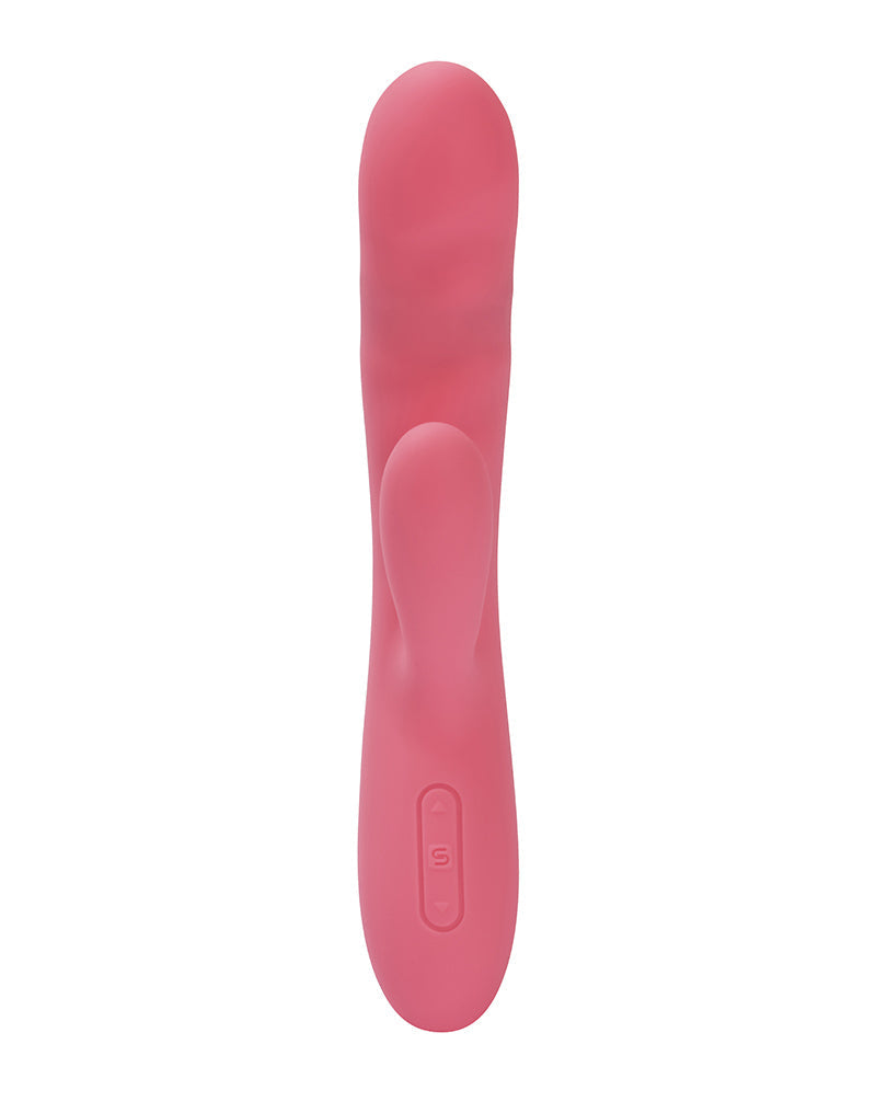 Svakom - Avery - Stotende Rabbit Vibrator - Strawberry Pink-laced-up.nl