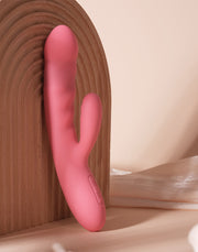Svakom - Avery - Stotende Rabbit Vibrator - Strawberry Pink-laced-up.nl