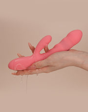 Svakom - Avery - Stotende Rabbit Vibrator - Strawberry Pink-laced-up.nl