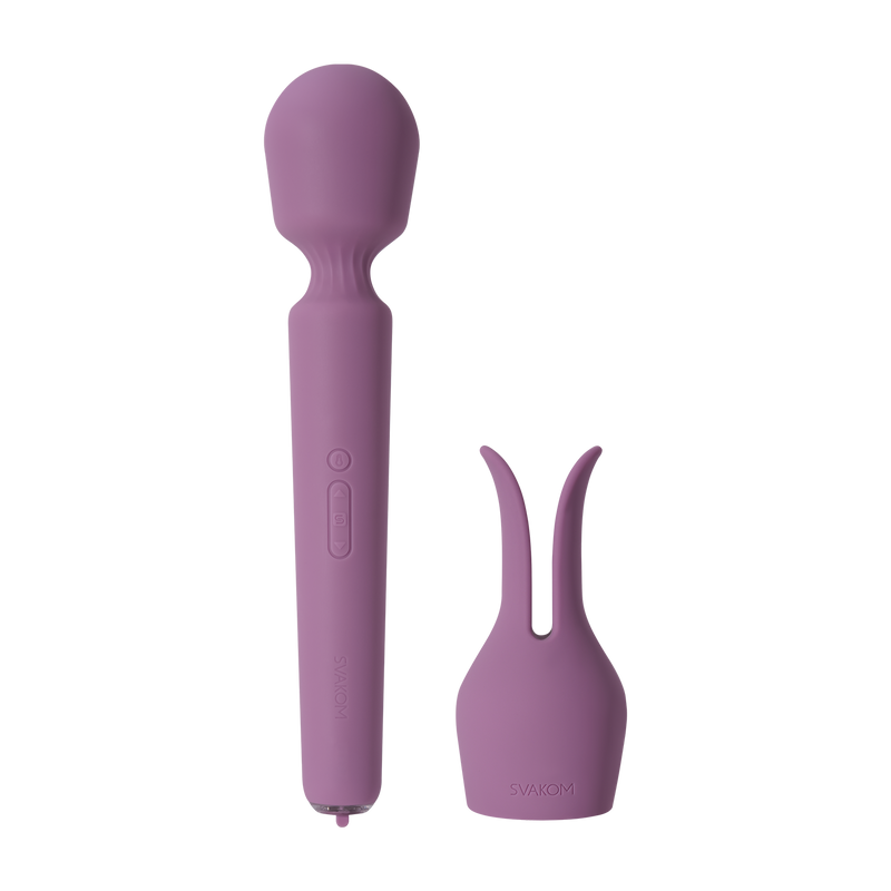 Svakom - Emma Neo 2 - Interactieve en krachtige Wand Massager - Paars-laced-up.nl