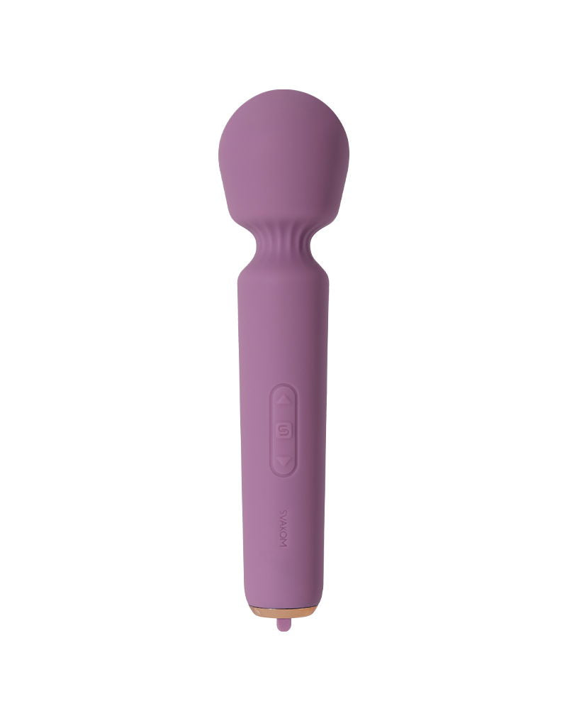 Svakom - Mini Emma Neo - Interactieve Compacte Wand Vibrator - Paars-laced-up.nl