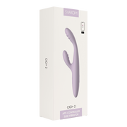 Svakom - Cici 2+ Verwarmende G-Spot Vibrator Met Flexibele Kop - Met App Control - Lila-laced-up.nl