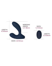Svakom - Connexion Series Vick Neo 2 - Prostaat Vibrator - App Control - Donkerblauw-laced-up.nl