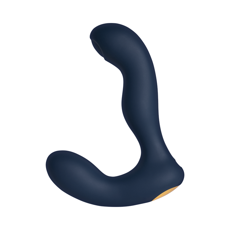 Svakom - Iker Neo - Perineum & Prostaat Vibrator - App Control - Donkerblauw-laced-up.nl