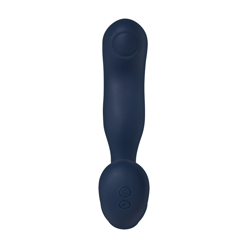 Svakom - Iker Neo - Perineum & Prostaat Vibrator - App Control - Donkerblauw-laced-up.nl