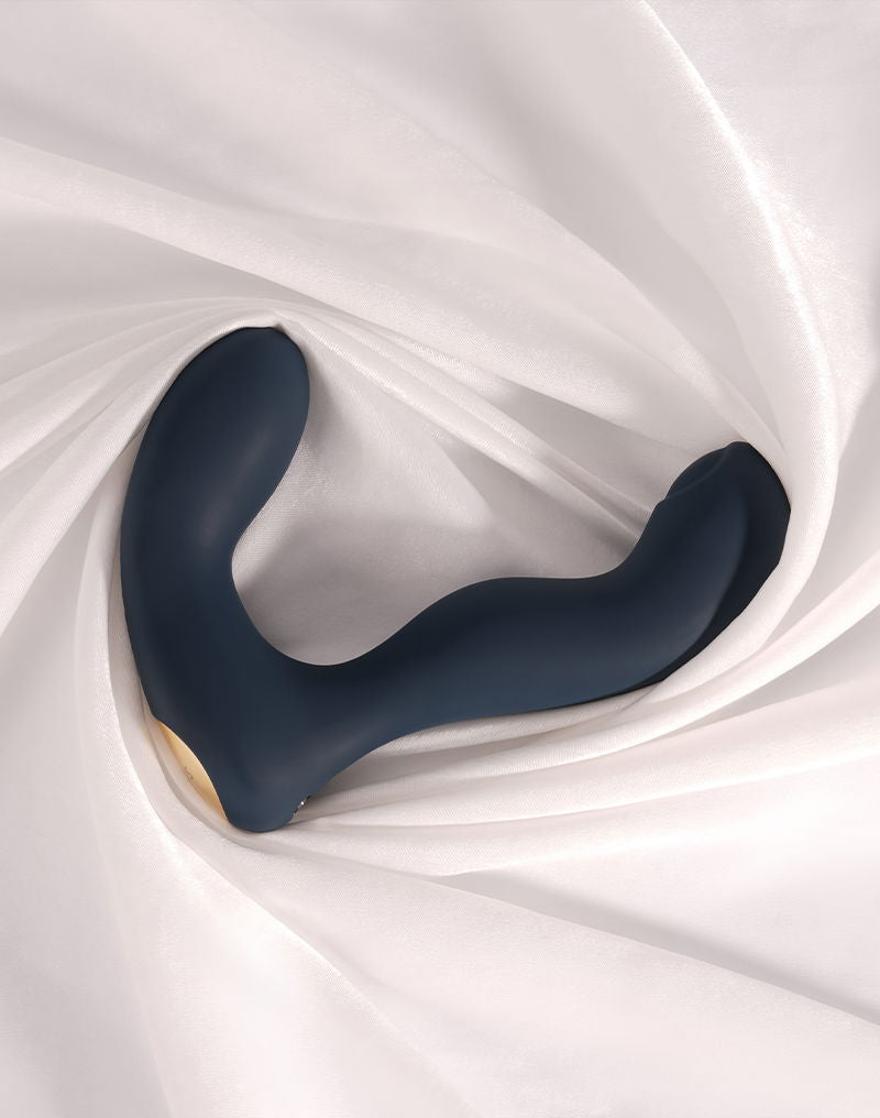 Svakom - Iker Neo - Perineum & Prostaat Vibrator - App Control - Donkerblauw-laced-up.nl
