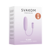 Svakom - Plume - Bullet Vibrator met Flexibel Clitoris Kwastje - Pastel Lilac-Erotiekvoordeel.nl