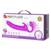 Pretty Love - Zanini - Vibrerende Strapless Strap-On - Paars-Erotiekvoordeel.nl