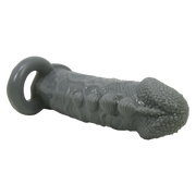 Pretty Love - Faylen - Realistische Penis Sleeve - Donkergrijs-laced-up.nl