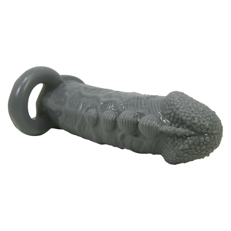 Pretty Love - Faylen - Realistische Penis Sleeve - Donkergrijs-laced-up.nl