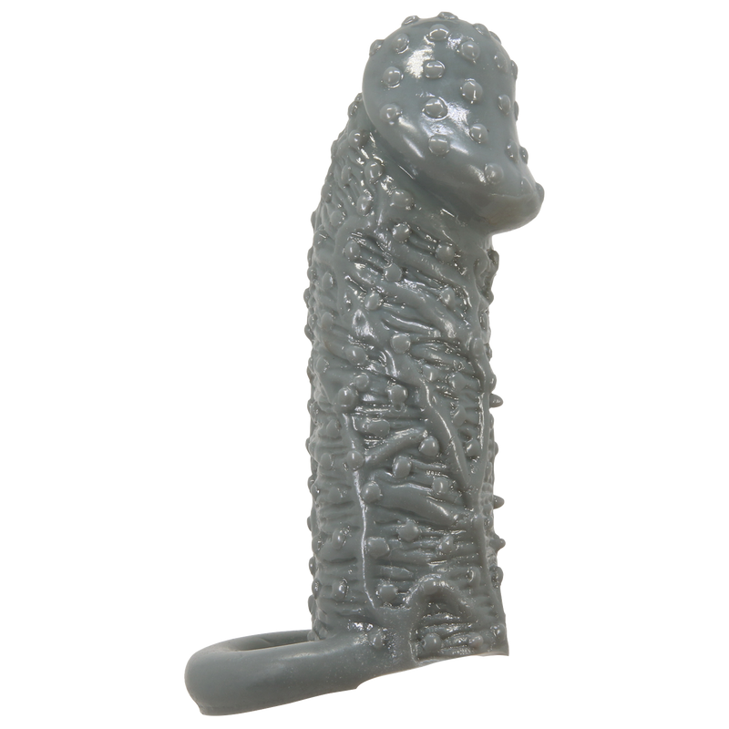 Pretty Love - Fogg - Realistische Penis Sleeve - Donkergrijs-laced-up.nl
