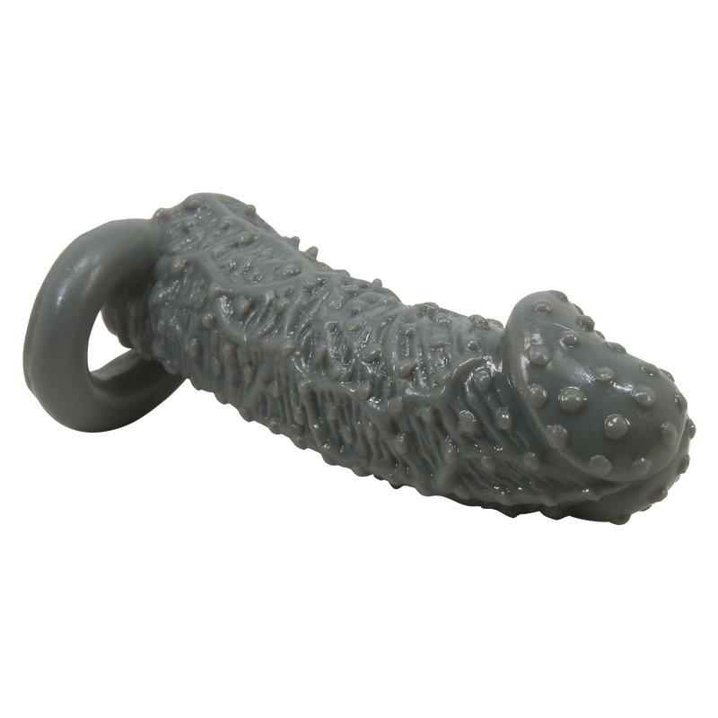 Pretty Love - Fogg - Realistische Penis Sleeve - Donkergrijs-laced-up.nl