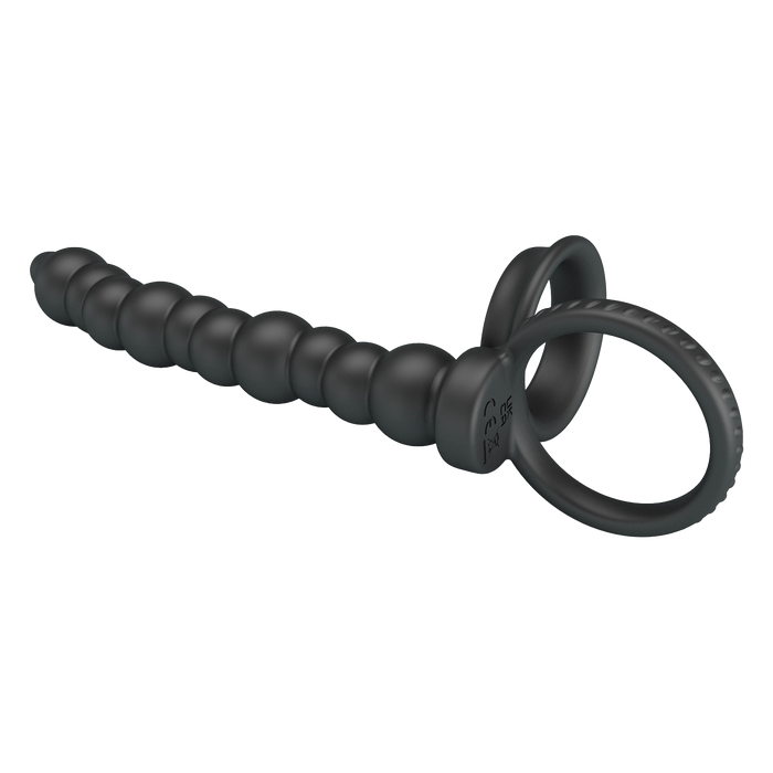 Pretty Love - Dillion - Cockring Anaal Kralen - Zwart-laced-up.nl