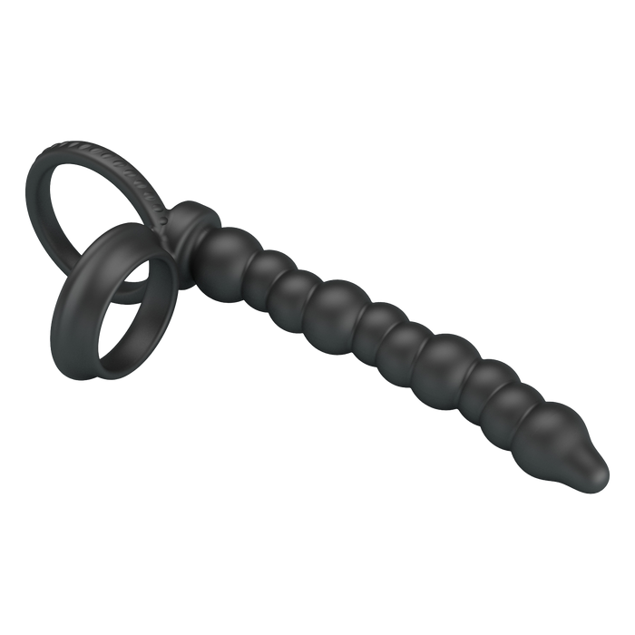 Pretty Love - Dillion - Cockring Anaal Kralen - Zwart-laced-up.nl