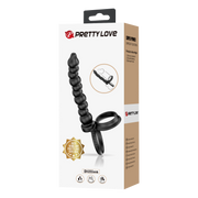 Pretty Love - Dillion - Cockring Anaal Kralen - Zwart-laced-up.nl