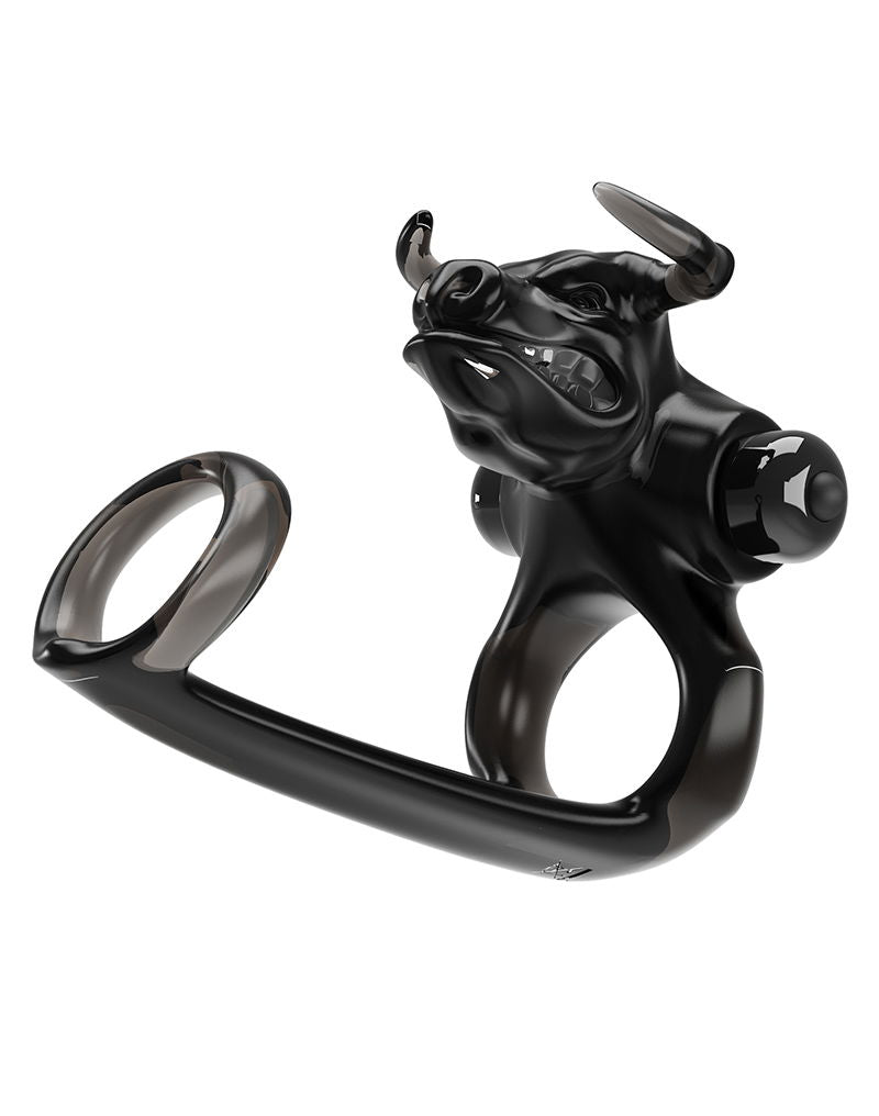 Pretty Love - Bull Warrior - Penisring - Zwart-laced-up.nl