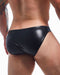 Cut4Men - Sexy Wetlook Herenslip - Boost - Zwart-Erotiekvoordeel.nl