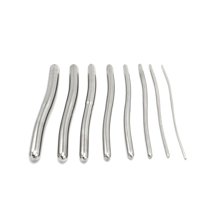 Kiotos - Sounds - Hegar Dilator Set - 8-piece - Stainless Steel - In a Luxury Case - Laced-up.nl
