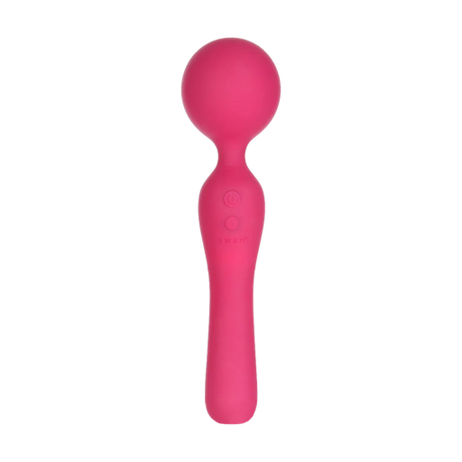 Swan - Sceptre - Dubbelzijdige Wand Vibrator - Roze-Erotiekvoordeel.nl