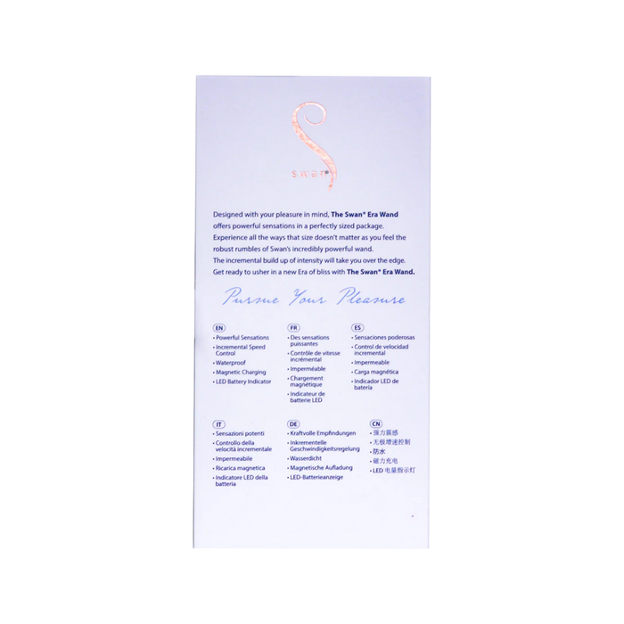 Swan - Era - Mini Wand Vibrator - Lila-Erotiekvoordeel.nl