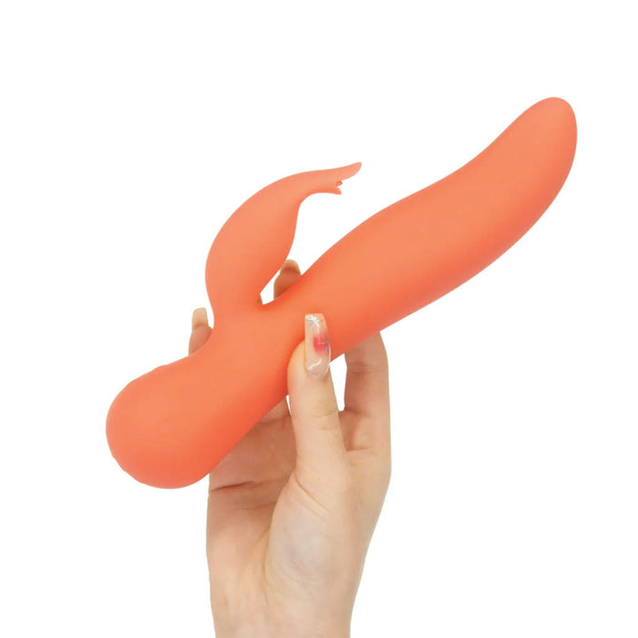 Swan - Blossom - Dual Action Rabbit Vibrator - Oranje-Erotiekvoordeel.nl