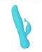 Swan - Kissing - Dual Action Rabbit Vibrator - Turquoise-Erotiekvoordeel.nl