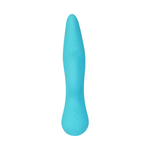 Swan - Kissing - Dual Action Rabbit Vibrator - Turquoise-Erotiekvoordeel.nl