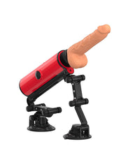 ZSEX - Dubbele Zuignap Fuckmachine - Rood-laced-up.nl