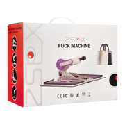 ZSEX - Fuck Machine - Witte Tas - Paarse Machine-laced-up.nl