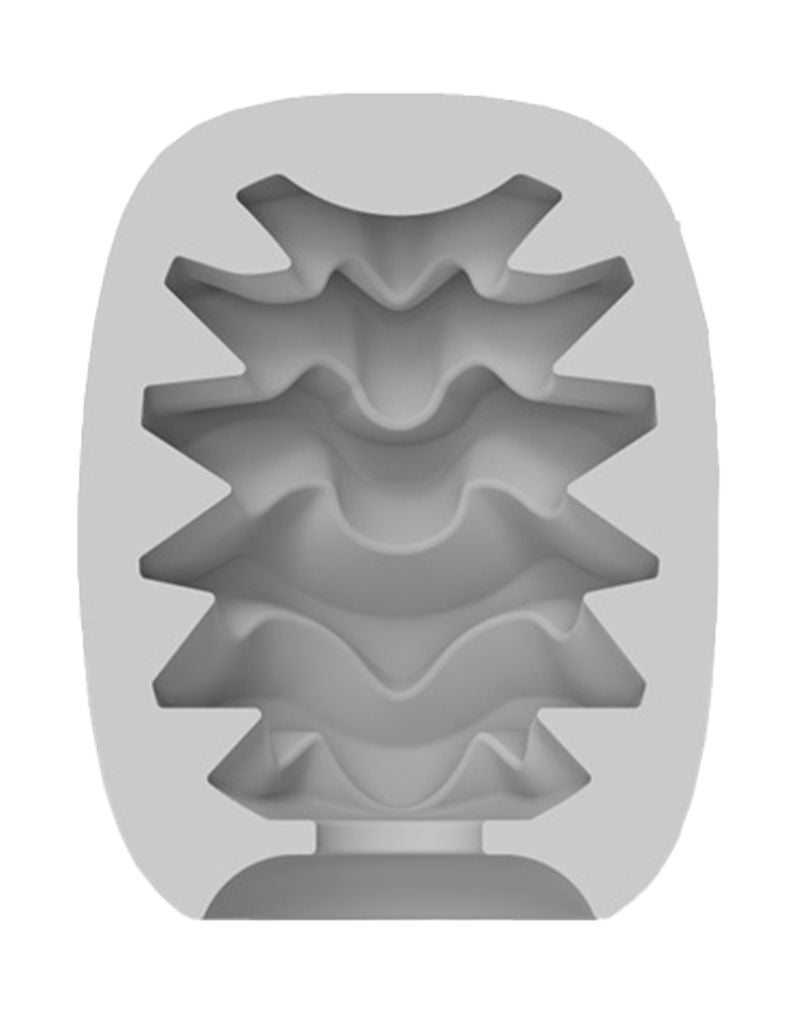 VIBEGGS - Candy Curves - Vibrerende Masturbatie Sleeve èn Vinger Vibrator - Wit-laced-up.nl
