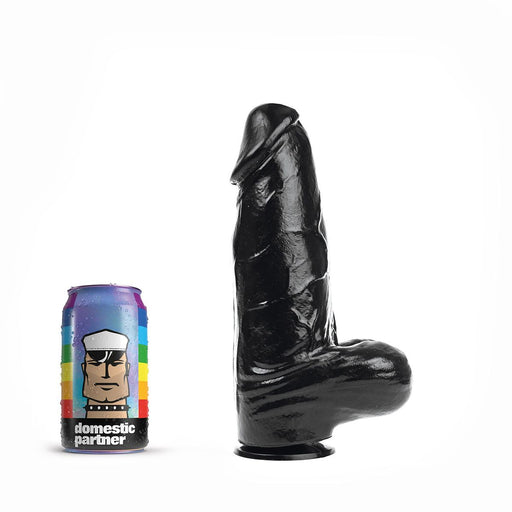 Domestic Partner - Panzer - Dildo - PVC- Zwart-Erotiekvoordeel.nl