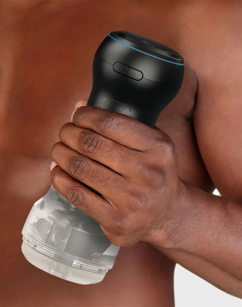 Kiiroo - Feel Pocket Stroker Crystal - Transparant-laced-up.nl