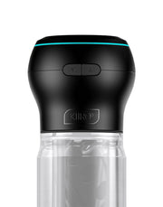 Kiiroo - Feel Pocket Stroker Crystal en Powerblow Combo - Zwart/Transparant-laced-up.nl