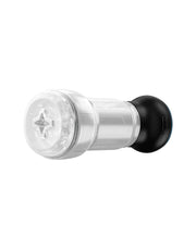 Kiiroo - Feel Pocket Stroker Crystal en Powerblow Combo - Zwart/Transparant-laced-up.nl