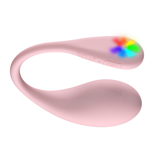 Kiiroo - Spot - Draagbaar Interactief Vibrerend Eitje - Kiss Me - Roze-Erotiekvoordeel.nl