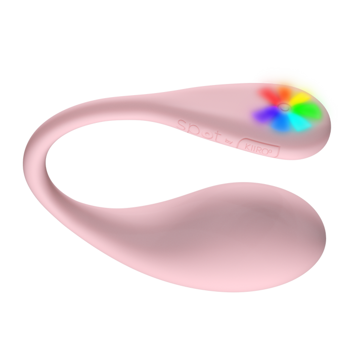 Kiiroo - Spot - Draagbaar Interactief Vibrerend Eitje - Kiss Me - Roze-Erotiekvoordeel.nl