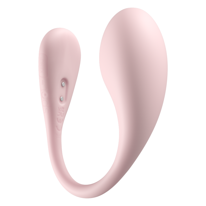Kiiroo - Spot - Draagbaar Interactief Vibrerend Eitje - Kiss Me - Roze-laced-up.nl