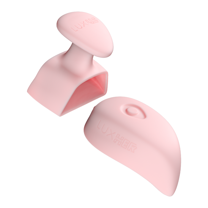 Luxus - Interactieve Sex Toys voor koppels- App Control - roze/blauw-Erotiekvoordeel.nl