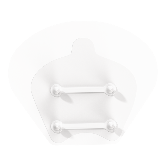 Luxus - Zelfklevende Stickers voor de Luxus Vibrator - 5 stuks - Transparant-Erotiekvoordeel.nl