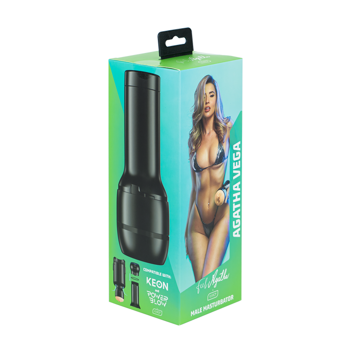 Kiiroo - Feelstar Stroker - Pornstar Masturbator - Agatha Vega - Ook te gebruiken met de Keon of Powerblow