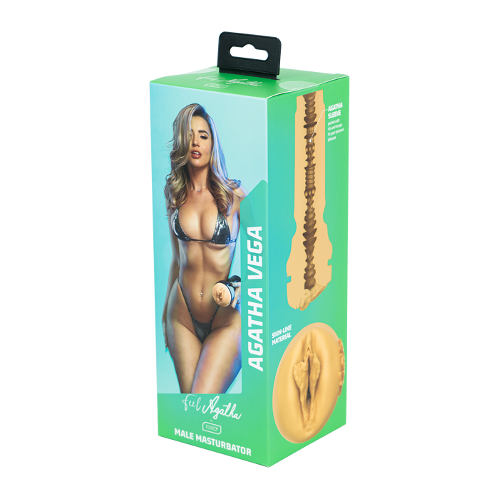 Kiiroo - Feelstar Stroker - Pornstar Masturbator - Agatha Vega - Ook te gebruiken met de Keon of Powerblow