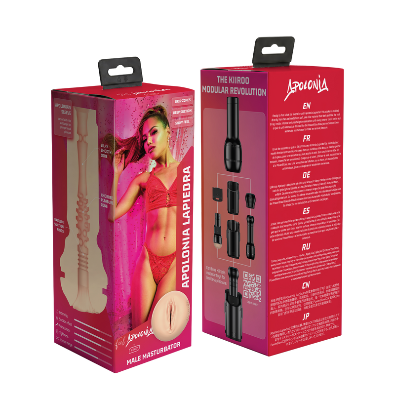 Kiiroo - FeelStar Stroker - Masturbator - Apolonia Lapeidra-Erotiekvoordeel.nl