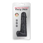 Being Fetish - TPR Dildo - 17,5 cm - Zwart-laced-up.nl