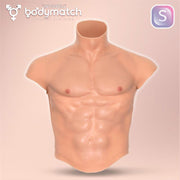 Bodymatch - Boomax - Hyperrealistisch Siliconen Mannelijk Bovenlichaam - Lichte Huidskleur-Laced-up.nl
