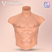 Bodymatch - Boomax - Hyperrealistisch Siliconen Mannelijk Bovenlichaam - Lichte Huidskleur-Laced-up.nl