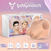 Bodymatch - Bowie - Realistische Siliconen Borstprothese - Lichte Huidskleur-Erotiekvoordeel.nl