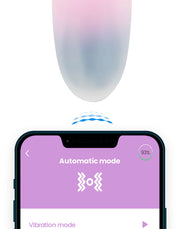 Intoyou - Vibrerend Eitje met App Control - Roze/Blauw-laced-up.nl