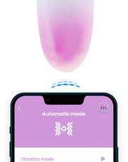 Intoyou - Vibrerend Eitje met App Control - Blauw/Roze-laced-up.nl