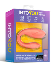 Intoyou - Partner Vibrator met App Control - Koraal-laced-up.nl